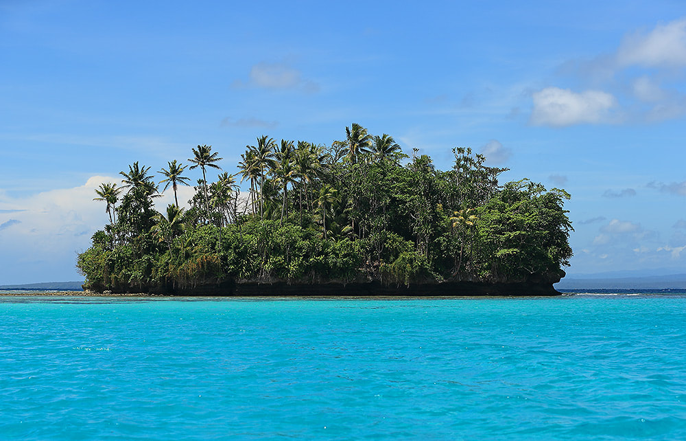 Tropical island, New Britain, Papua New Guinea