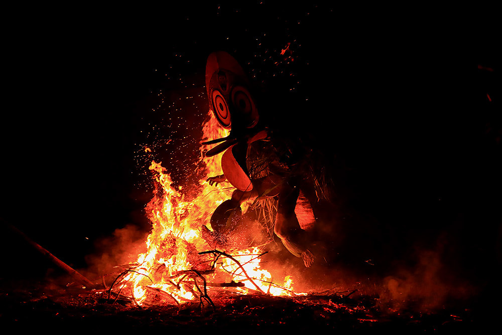 Baining Fire Dancer